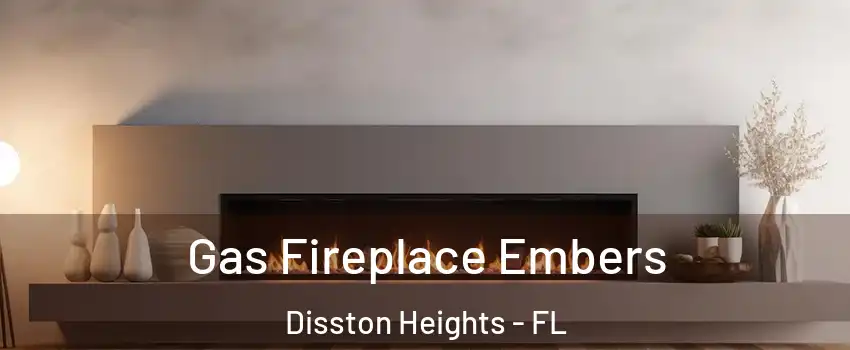 Gas Fireplace Embers Disston Heights - FL