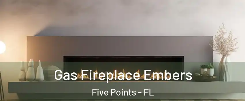 Gas Fireplace Embers Five Points - FL