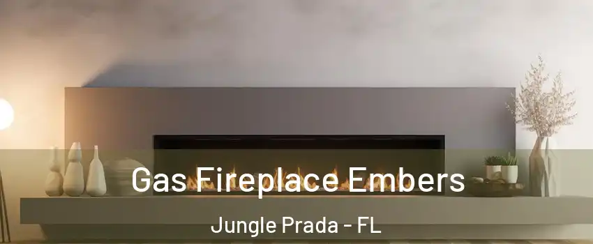 Gas Fireplace Embers Jungle Prada - FL