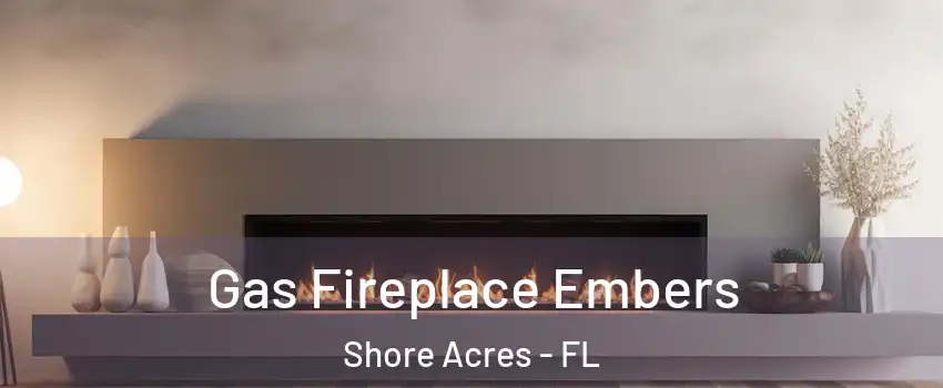 Gas Fireplace Embers Shore Acres - FL