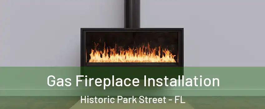 Gas Fireplace Installation Historic Park Street - FL