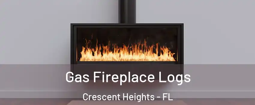 Gas Fireplace Logs Crescent Heights - FL