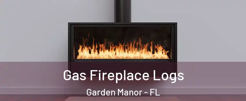 Gas Fireplace Logs Garden Manor - FL