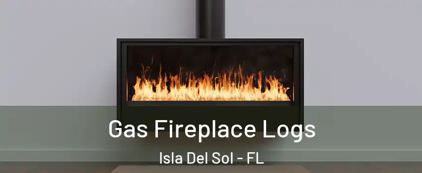 Gas Fireplace Logs Isla Del Sol - FL