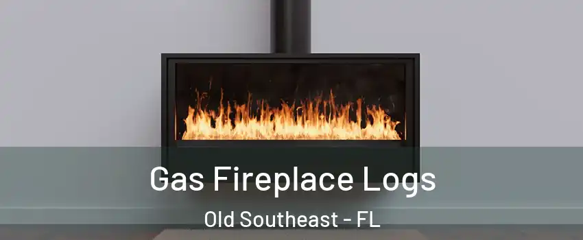 Gas Fireplace Logs Old Southeast - FL