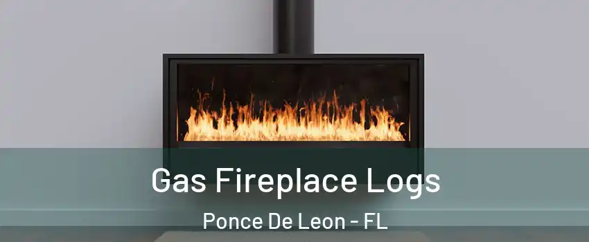 Gas Fireplace Logs Ponce De Leon - FL