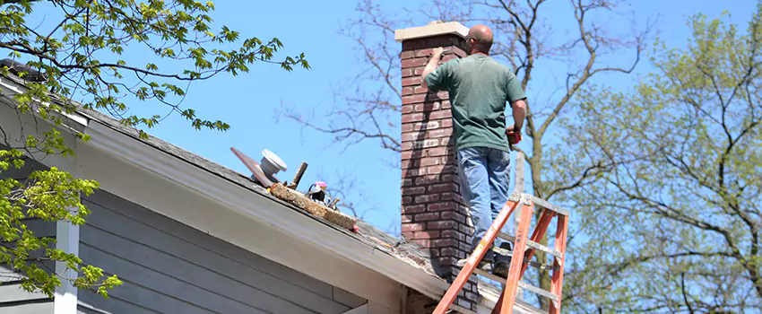 Vinyl and PVC Chimney Flashing Installation in Historic Uptown, FL