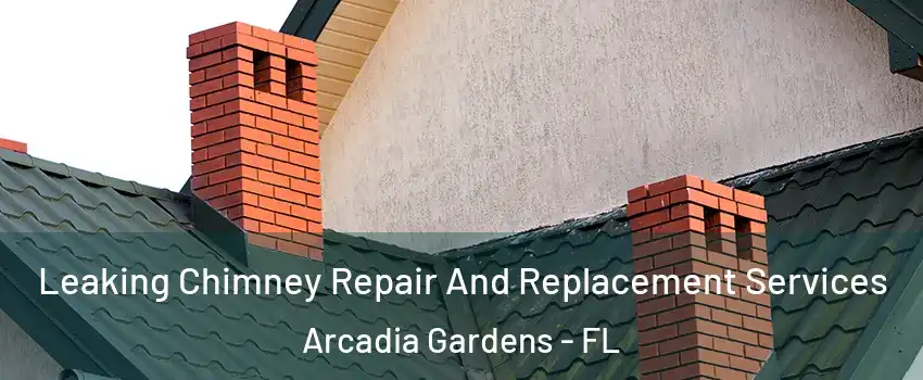 Leaking Chimney Repair And Replacement Services Arcadia Gardens - FL