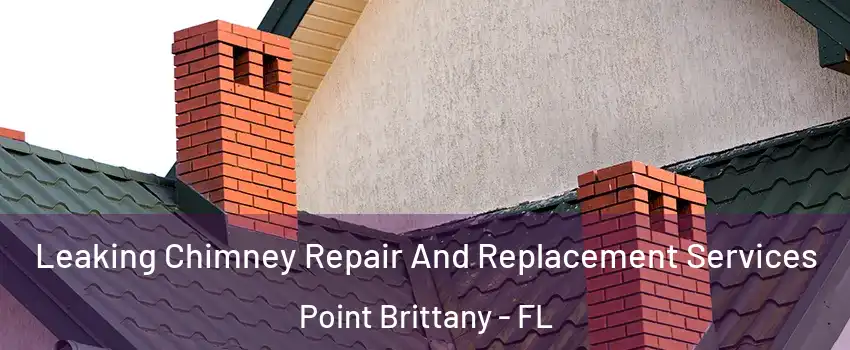 Leaking Chimney Repair And Replacement Services Point Brittany - FL