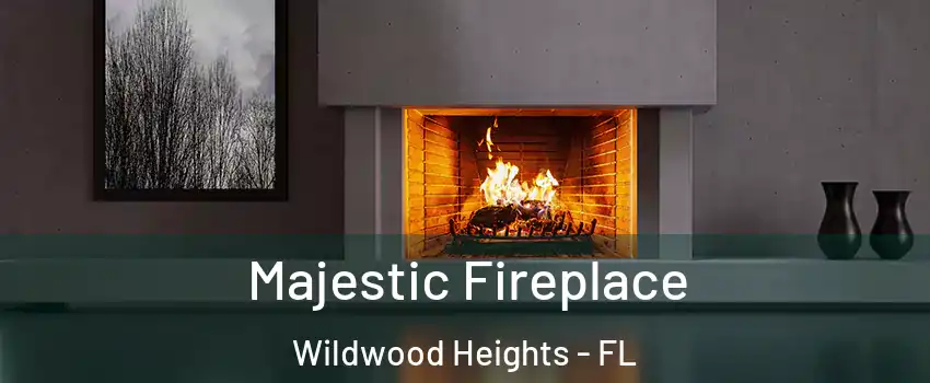 Majestic Fireplace Wildwood Heights - FL