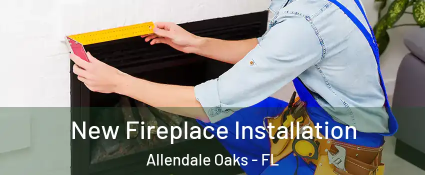 New Fireplace Installation Allendale Oaks - FL