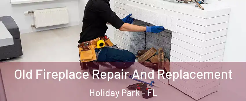 Old Fireplace Repair And Replacement Holiday Park - FL