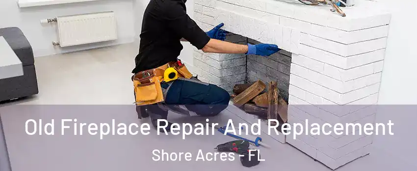 Old Fireplace Repair And Replacement Shore Acres - FL
