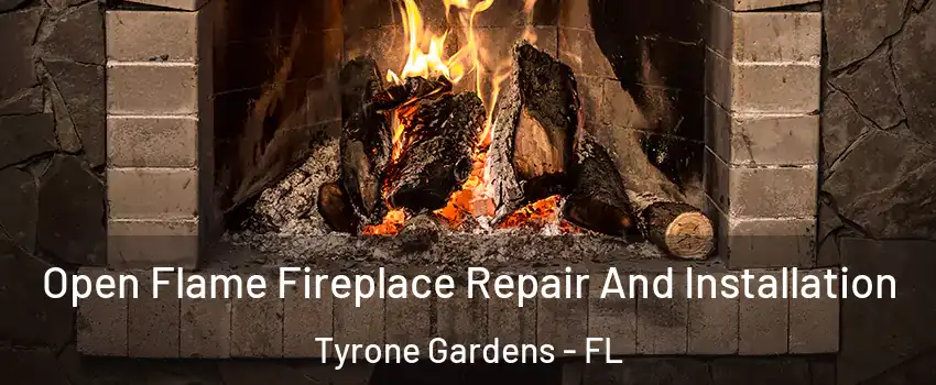 Open Flame Fireplace Repair And Installation Tyrone Gardens - FL