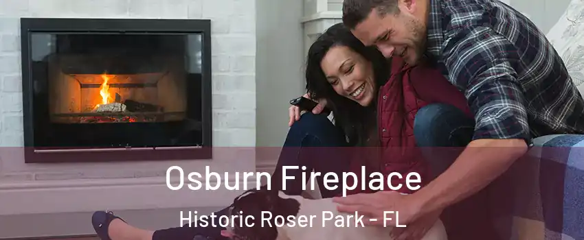 Osburn Fireplace Historic Roser Park - FL