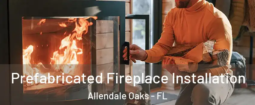 Prefabricated Fireplace Installation Allendale Oaks - FL