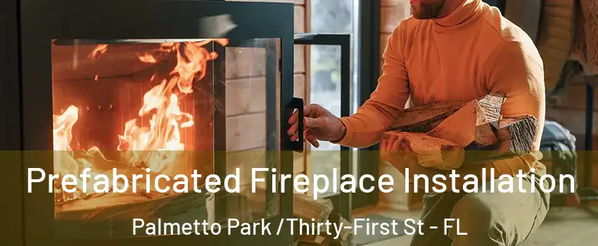 Prefabricated Fireplace Installation Palmetto Park /Thirty-First St - FL
