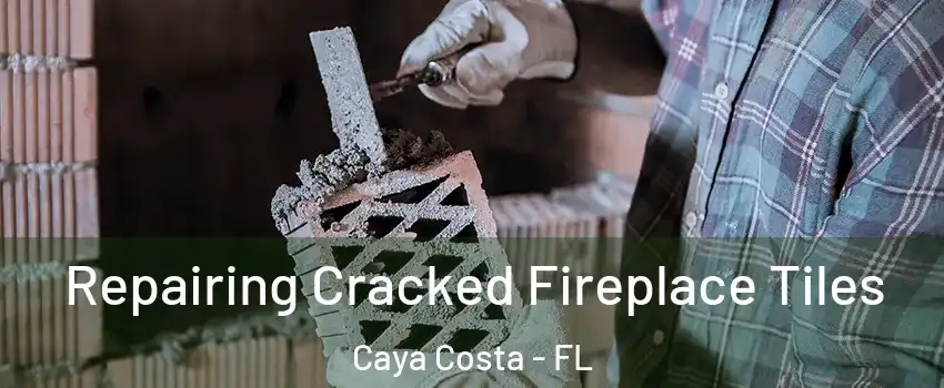 Repairing Cracked Fireplace Tiles Caya Costa - FL