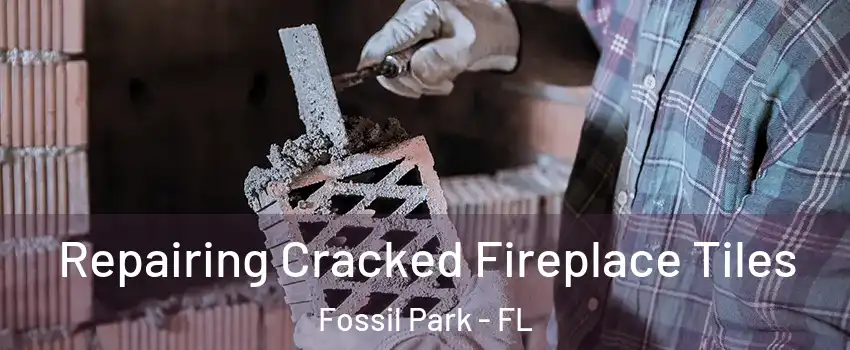 Repairing Cracked Fireplace Tiles Fossil Park - FL