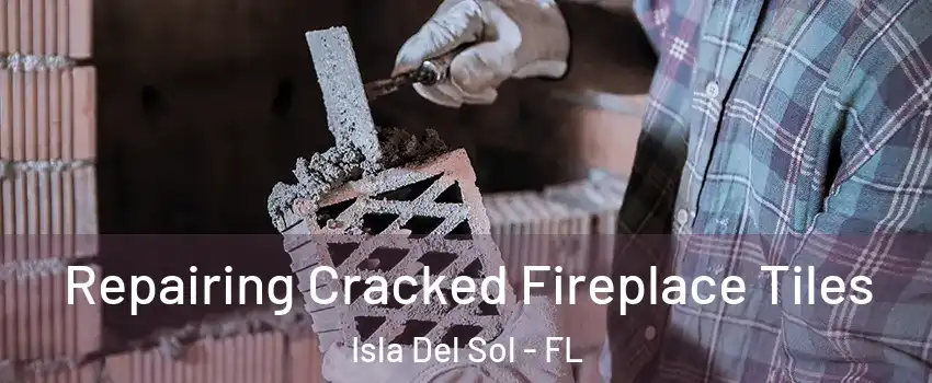 Repairing Cracked Fireplace Tiles Isla Del Sol - FL