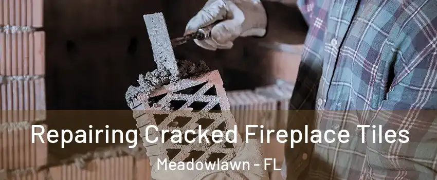 Repairing Cracked Fireplace Tiles Meadowlawn - FL