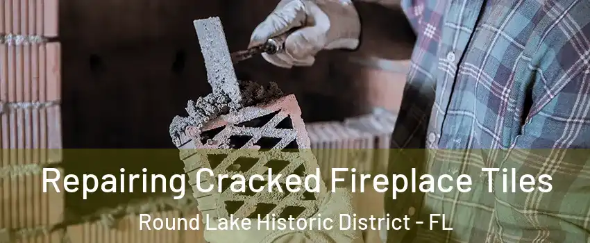 Repairing Cracked Fireplace Tiles Round Lake Historic District - FL