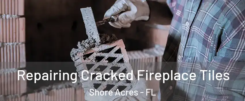 Repairing Cracked Fireplace Tiles Shore Acres - FL