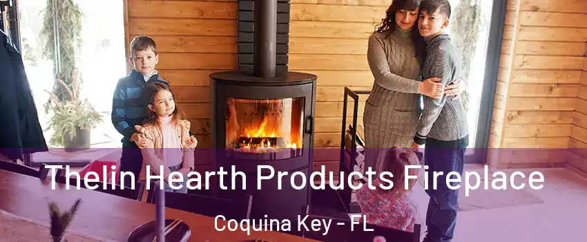 Thelin Hearth Products Fireplace Coquina Key - FL