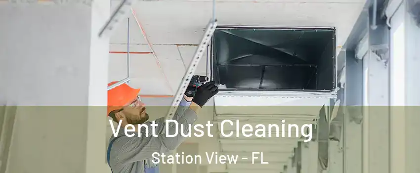Vent Dust Cleaning Station View - FL