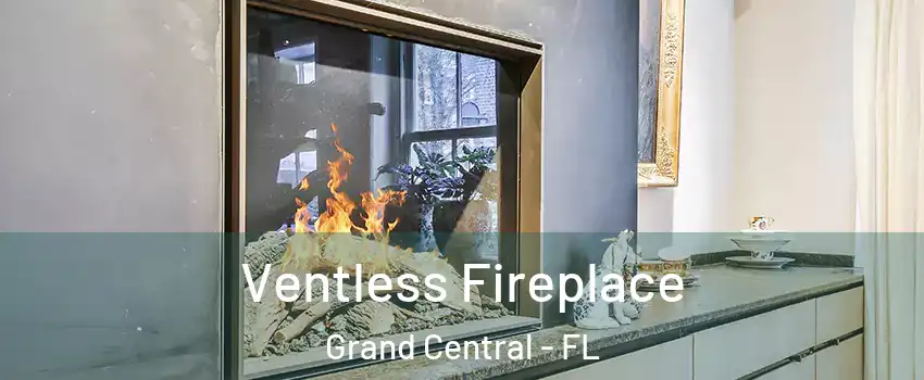 Ventless Fireplace Grand Central - FL