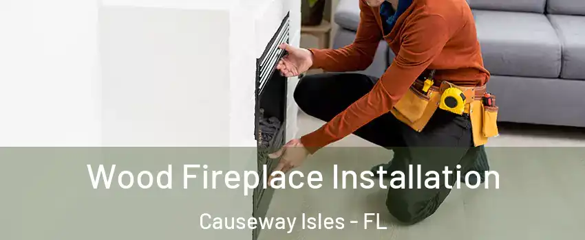 Wood Fireplace Installation Causeway Isles - FL
