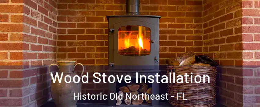 Wood Stove Installation Historic Old Northeast - FL
